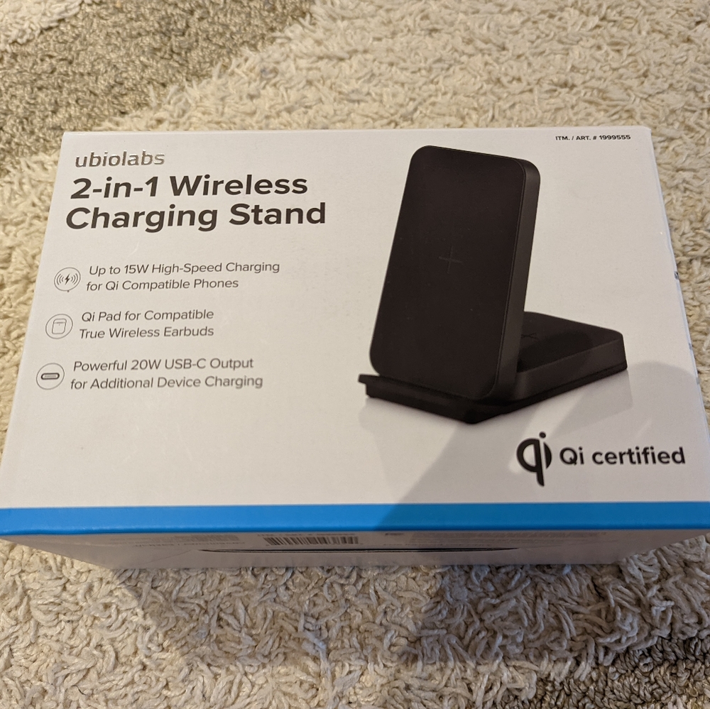ubiolabs 2 in 1 Charger